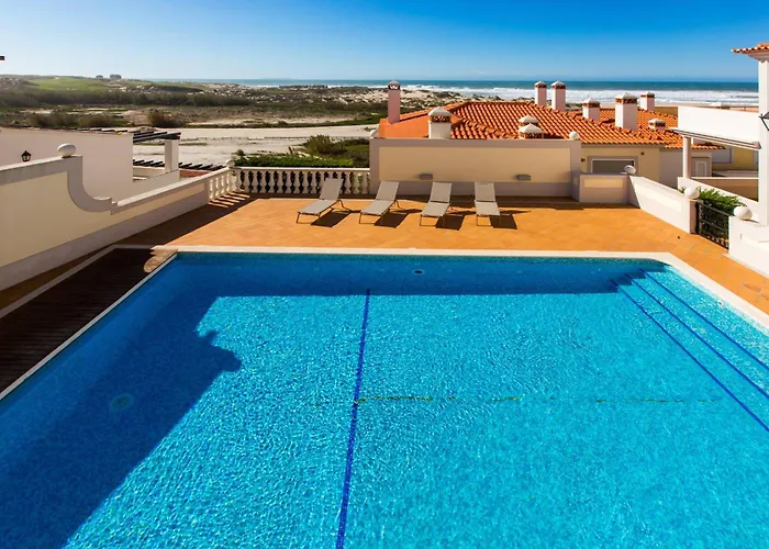 T2 Sea View, Pool, Golf, Private Terrace, Praia Del Rey, Obidos A1 *