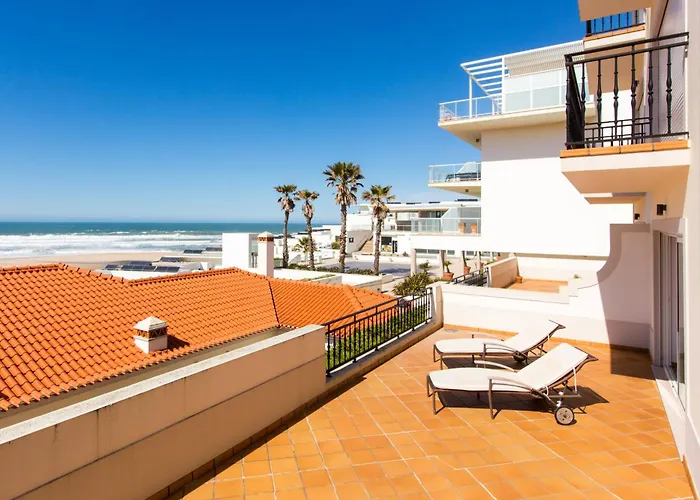 T2 Sea View, Pool, Golf, Private Terrace, Praia Del Rey, Obidos A1 公寓 *